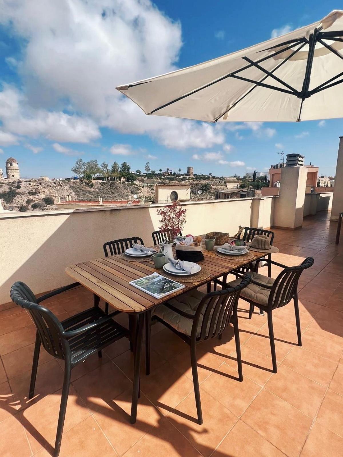דירות קרטחנה Casa Jara- With A Private Terrace 360 Views In Old Town - Free Parking מראה חיצוני תמונה
